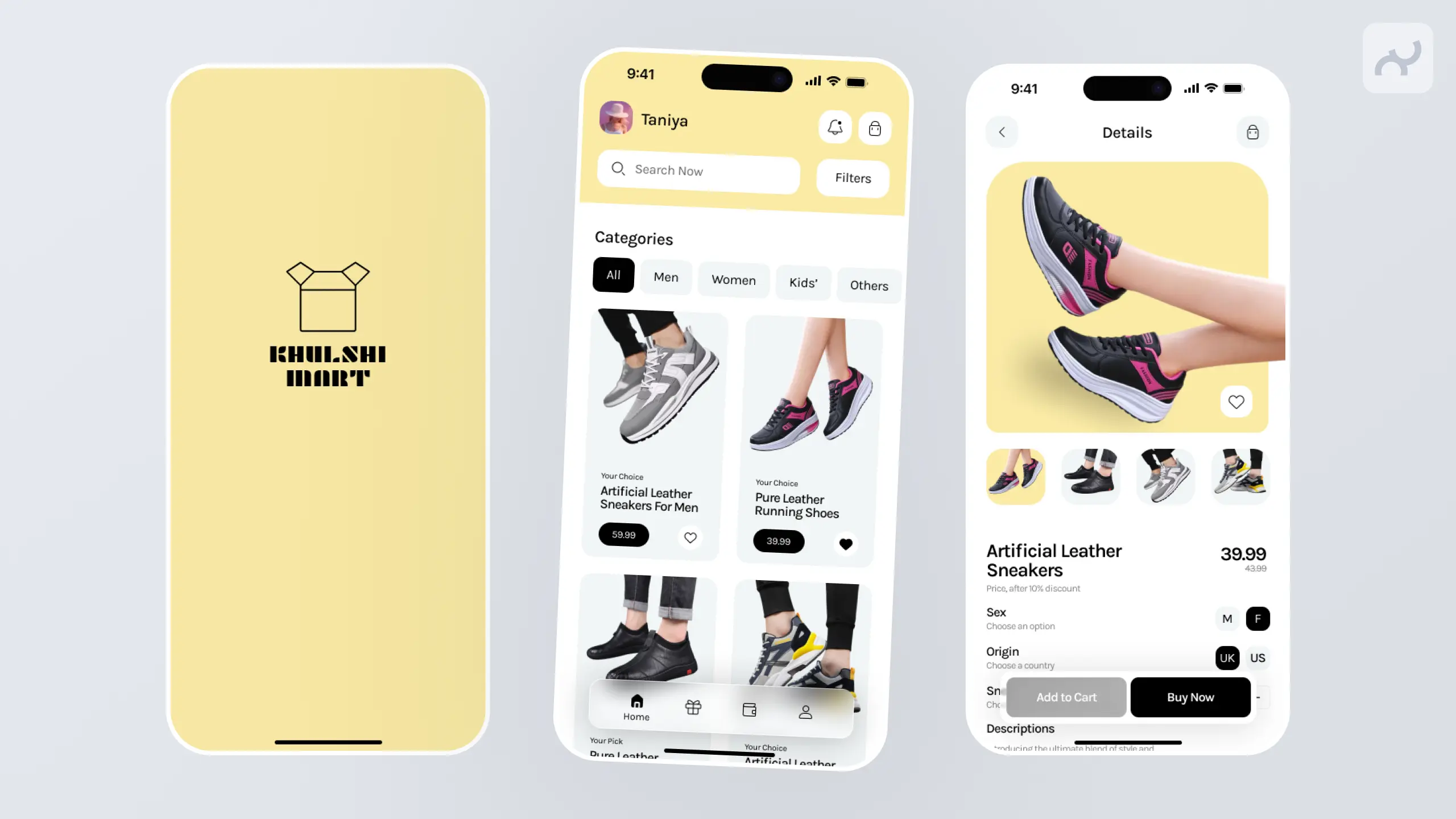 eCommerce App Design